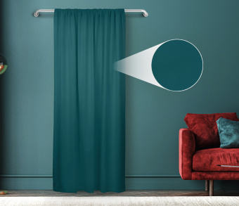 Штора Велюр матовый с креплением Кулиса v17. Фото 1