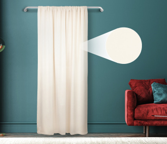 Штора Велюр матовый с креплением Кулиса v01. Фото 1