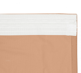 Штора Велюр матовый с креплением Шторная тесьма v04