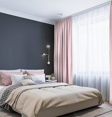 Канвас однотонные v19 с креплением Тесьма