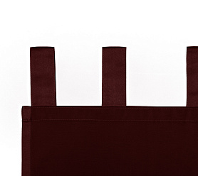 Штора Микровелюр v35 с креплением Петли