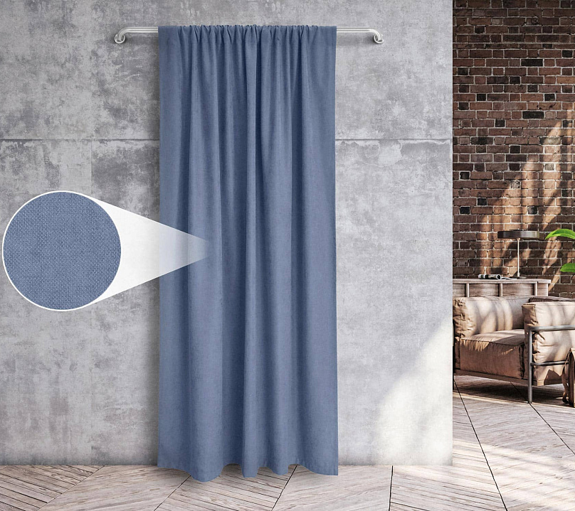 Канвас однотонные v40 с креплением Кулиска. Фото 3