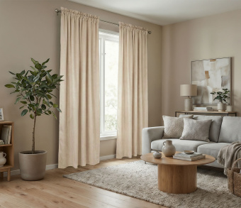 Штора Микровелюр v03 с креплением Кулиса с гребешком. Фото 2