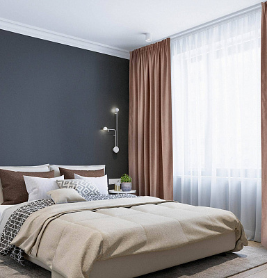 Канвас однотонные v16 с креплением Тесьма