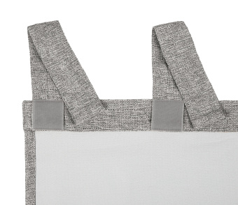 Штора Димаут Рогожка с креплением Петли с липучкой v12. Фото 5