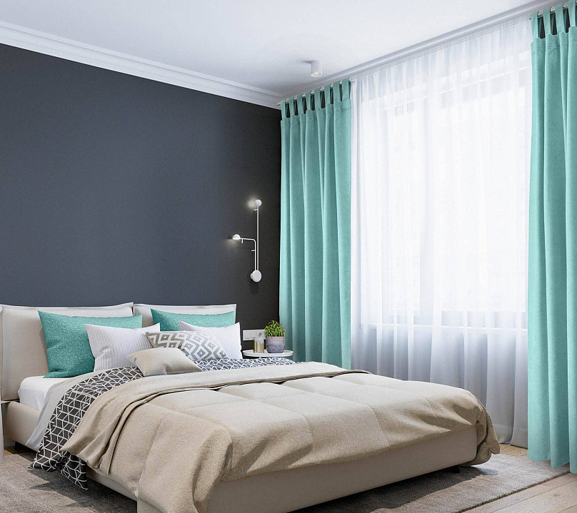 Канвас однотонные v27 с креплением Петли на липучках . Фото 1