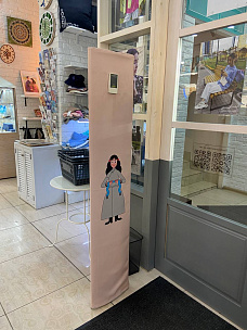 Чехлы для антикражных ворот с лого