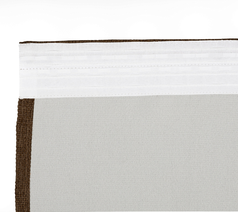 Штора Димаут Рогожка с креплением Шторная тесьма v26. Фото 4