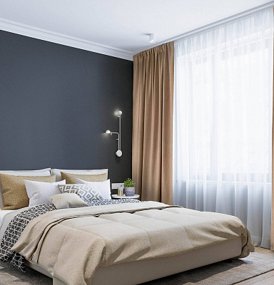 Канвас однотонные v09 с креплением Кулиска