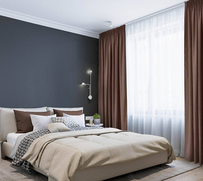 Канвас однотонные v17 с креплением Тесьма. Фото 1