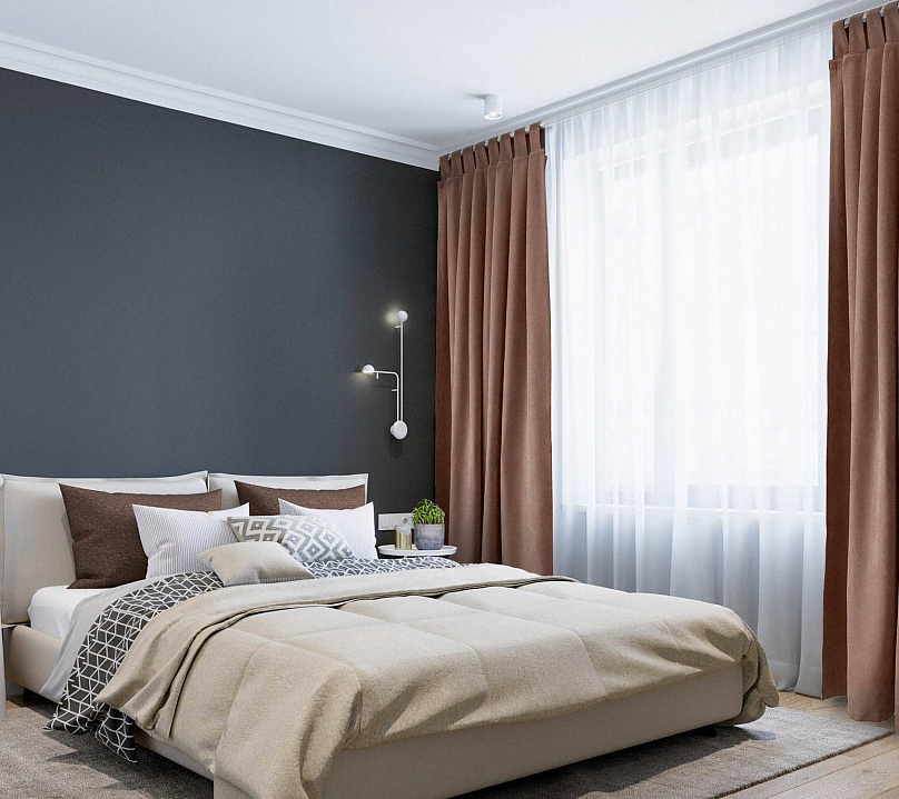 Канвас однотонные v16 с креплением Петли без липучек. Фото 1