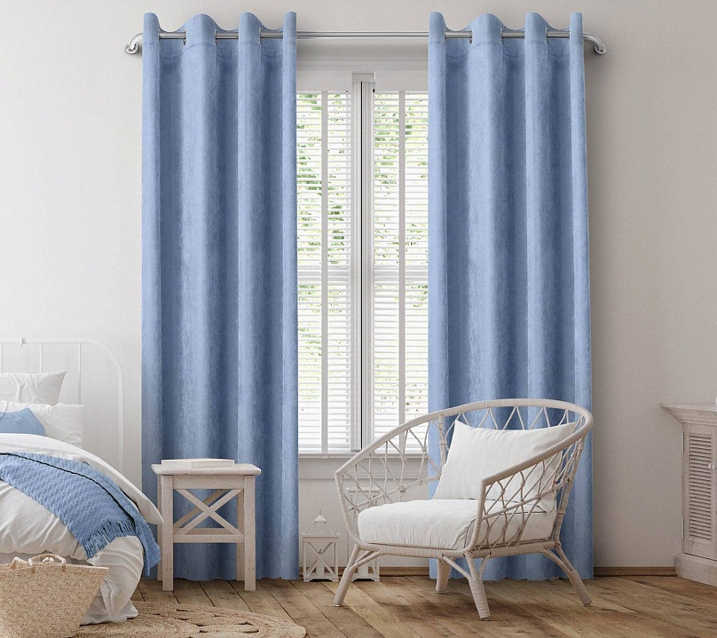 Канвас однотонные v38 с креплением Люверсы. Фото 2