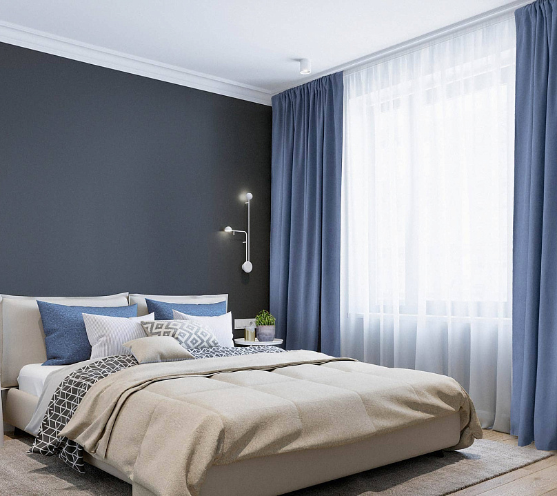 Канвас однотонные v40 с креплением Кулиска. Фото 1