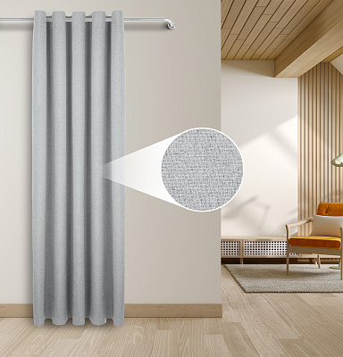 Штора Блэкаут Долли с креплением Люверсы v03