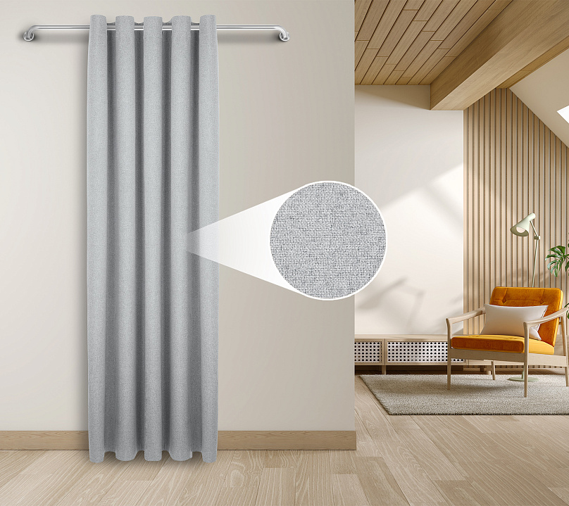 Штора Блэкаут Долли с креплением Люверсы v03. Фото 1