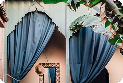 Наши работы. Шторы в рестораны и кафе. Фото 5