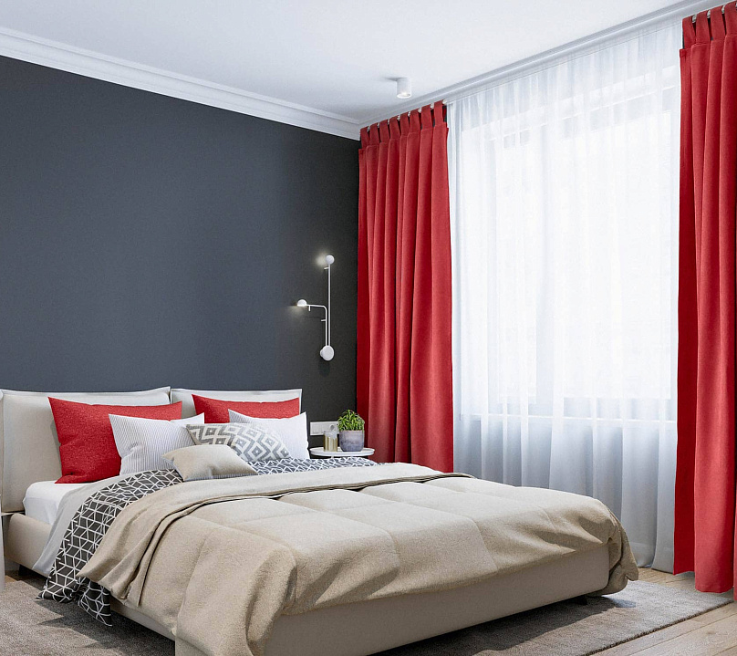 Канвас однотонные v43 с креплением Петли без липучек. Фото 1