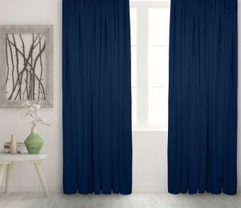 Штора Велюр матовый с креплением Петли с липучкой v32. Фото 2