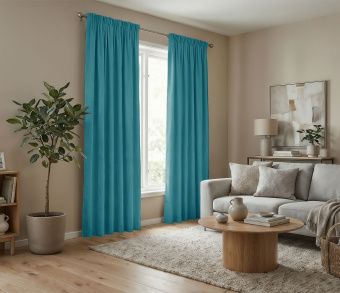 Штора Микровелюр v23 с креплением Шторная тесьма. Фото 2