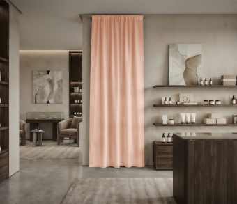 Штора Микровелюр v14 с креплением Кулиса. Фото 1