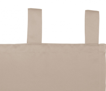 Шторы Премиум кремовые на петлях без липучек. Фото 6