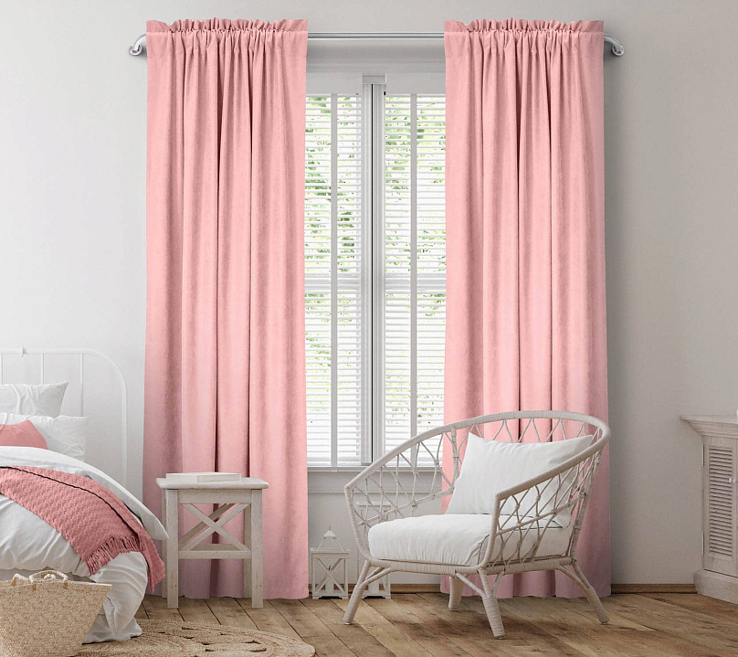 Канвас однотонные v22 с креплением Кулиска с гребешком. Фото 2