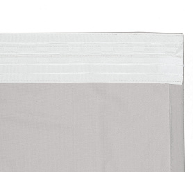 Штора Велюр матовый с креплением Шторная тесьма v10