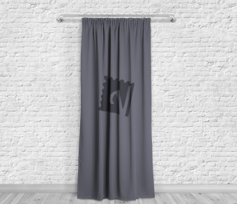 Шторы Премиум с логотипом на тесьме. Фото 2