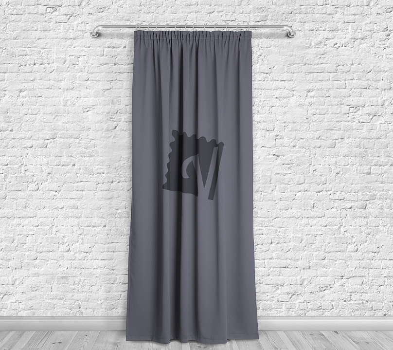 Шторы Премиум с логотипом на тесьме. Фото 2