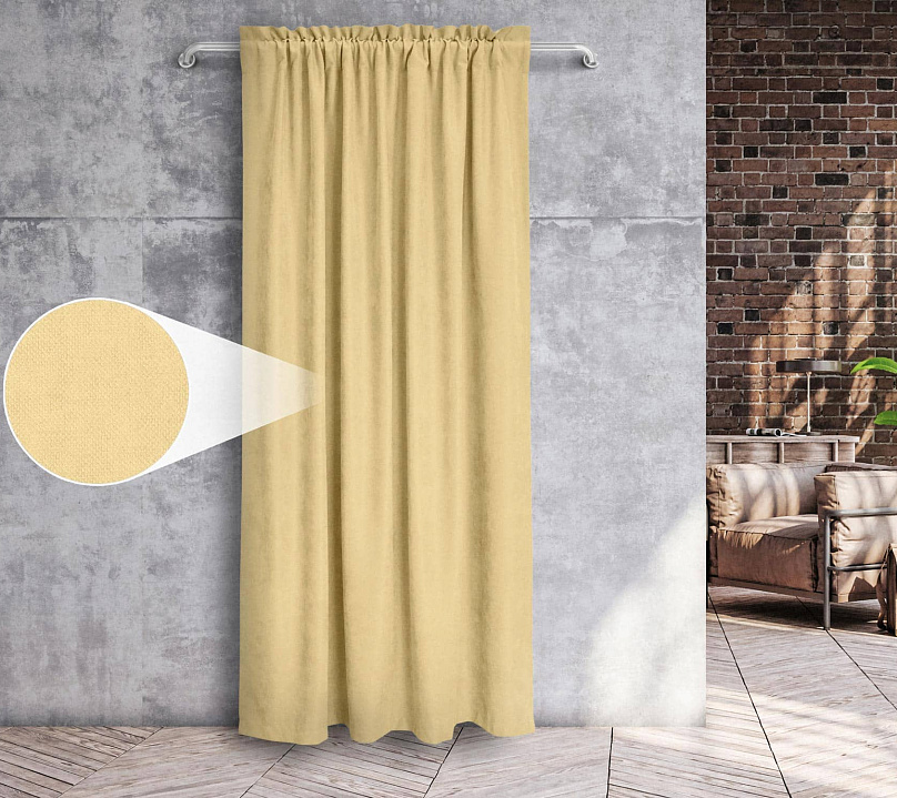 Канвас однотонные v11 с креплением Кулиска с гребешком. Фото 3