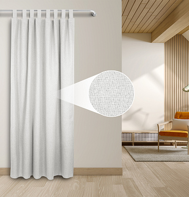 Штора Блэкаут Долли с креплением Петли v01