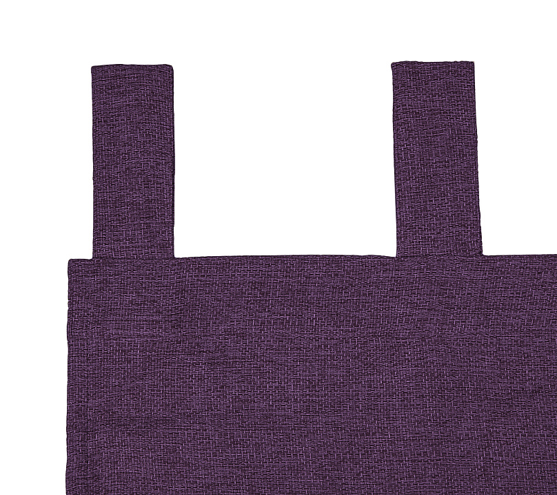 Штора Димаут Рогожка с креплением Петли с липучкой v28. Фото 3