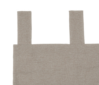 Штора Димаут Рогожка с креплением Петли с липучкой v09. Фото 3