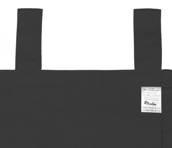 Шторы Стандарт темно-серые на петлях без липучек. Фото 6