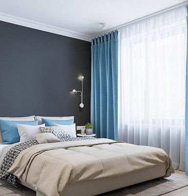 Канвас однотонные v29 с креплением Петли на липучках 