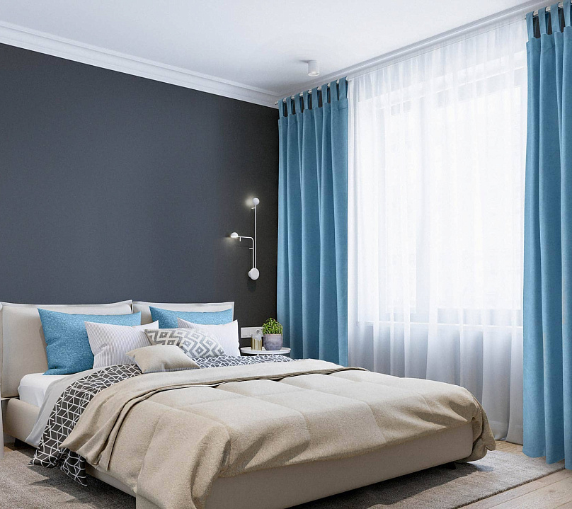 Канвас однотонные v29 с креплением Петли на липучках . Фото 1