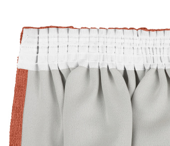 Штора Димаут Рогожка с креплением Шторная тесьма v22. Фото 5