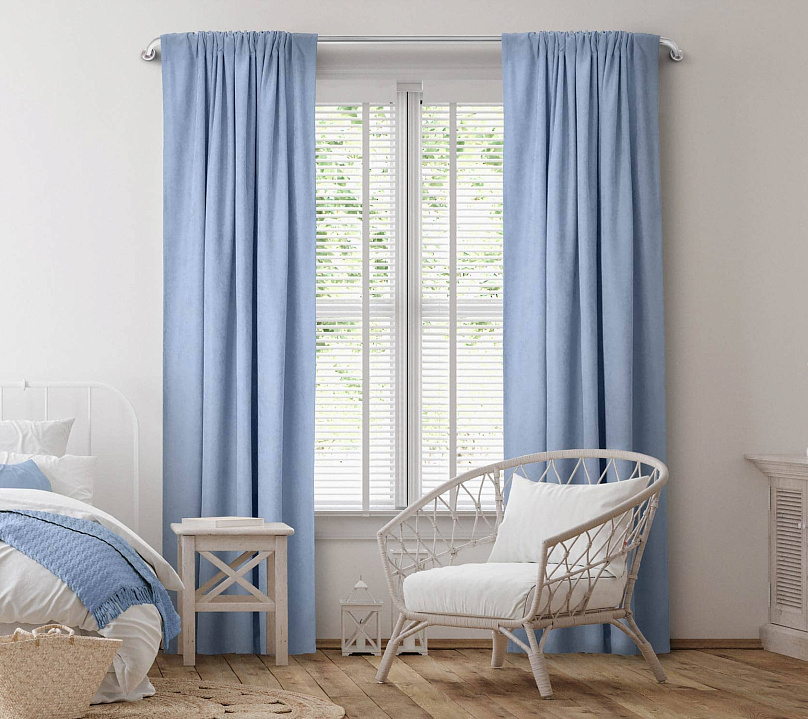 Канвас однотонные v38 с креплением Кулиска. Фото 2