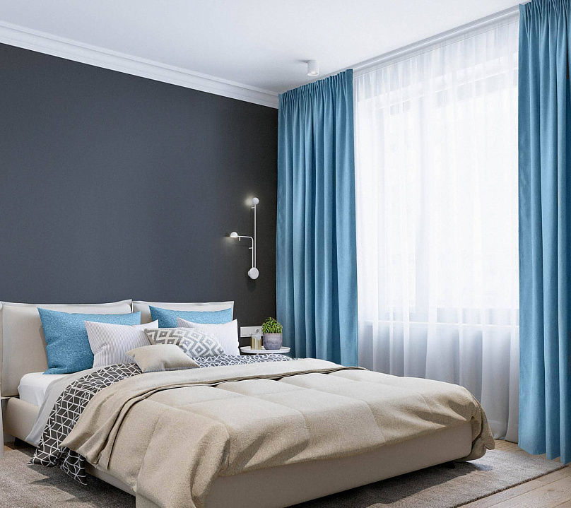 Канвас однотонные v29 с креплением Тесьма . Фото 1