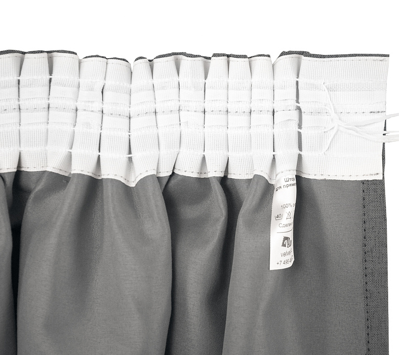 Санди однотонные v14 с креплением Шторная тесьма. Фото 4