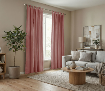 Штора Микровелюр v16 с креплением Петли. Фото 2