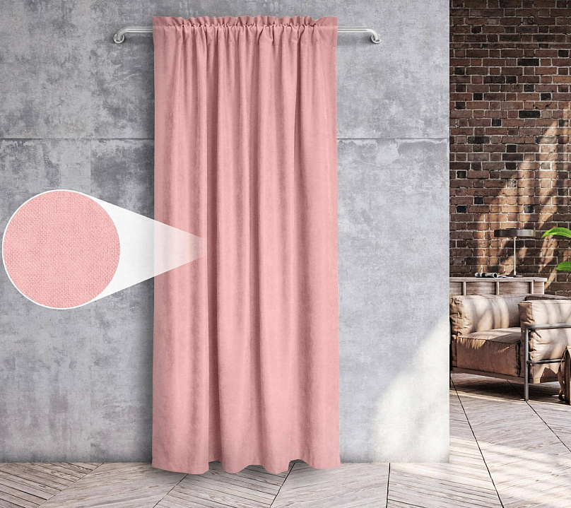 Канвас однотонные v21 с креплением Кулиска с гребешком. Фото 3