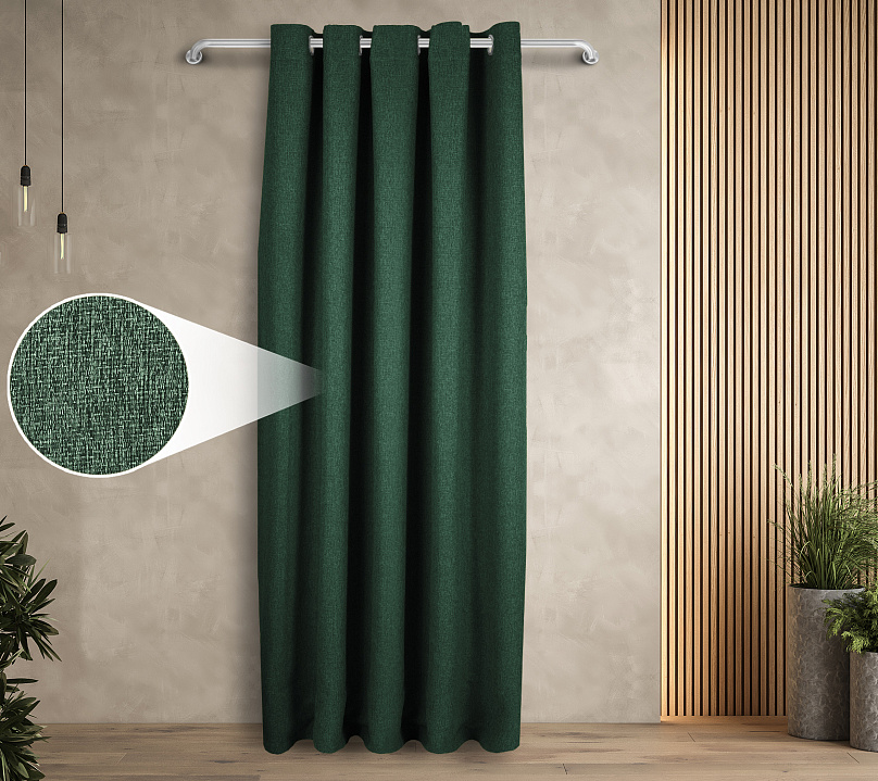 Штора Димаут Рогожка с креплением Люверсы v21. Фото 1