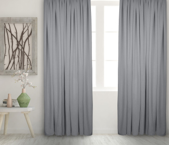 Штора Велюр матовый с креплением Кулиса с гребешком v12. Фото 2