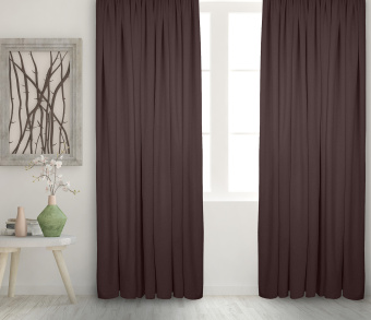 Штора Велюр матовый с креплением Кулиса v29. Фото 2