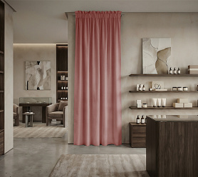 Штора Микровелюр v16 с креплением Кулиса с гребешком