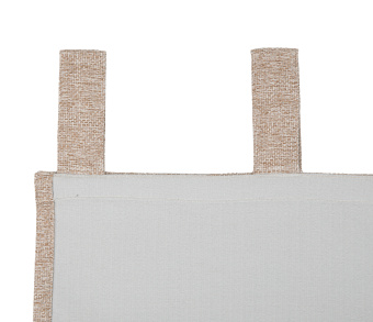 Штора Димаут Рогожка с креплением Петли v04. Фото 4