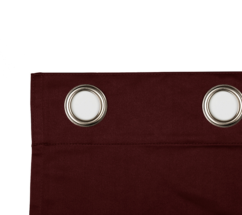 Штора Микровелюр v35 с креплением Люверсы. Фото 3