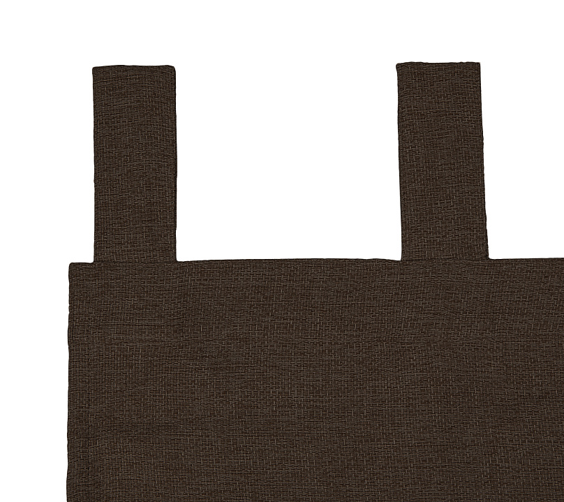 Штора Димаут Рогожка с креплением Петли с липучкой v27. Фото 3