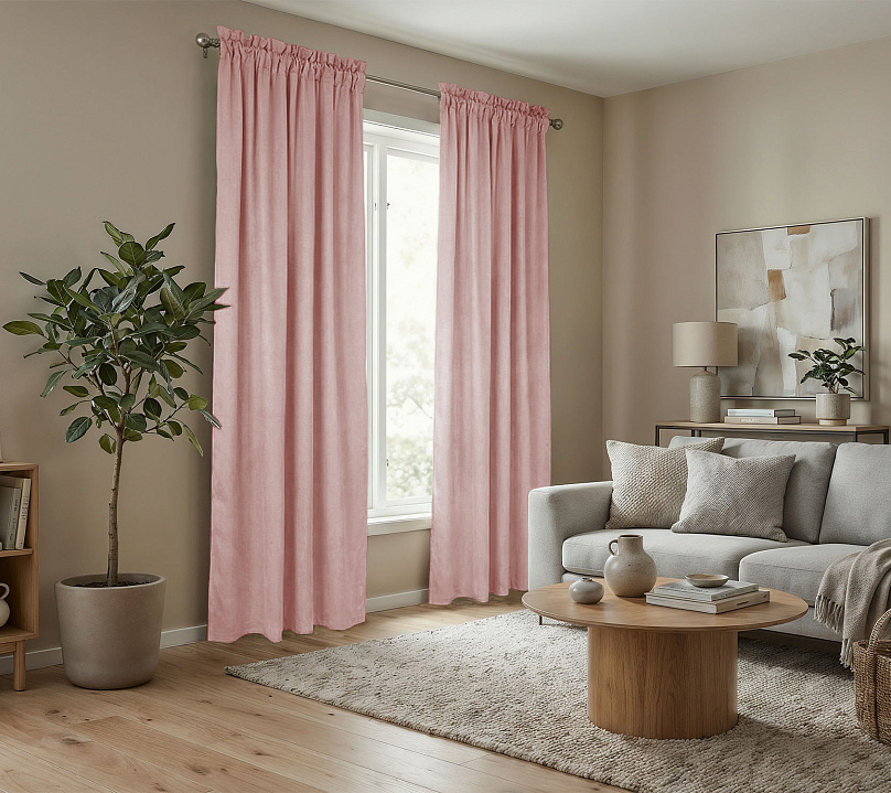 Штора Микровелюр v15 с креплением Кулиса с гребешком. Фото 2